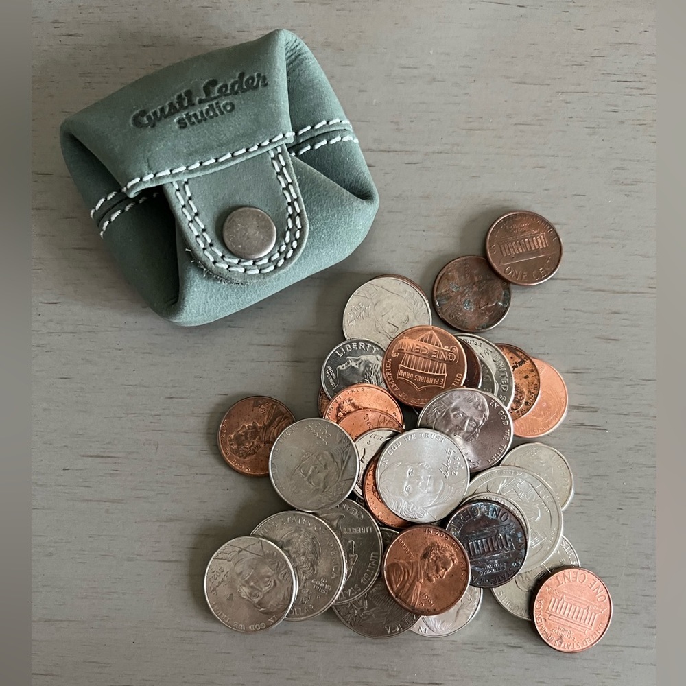 Goat Leather Coin Pouch